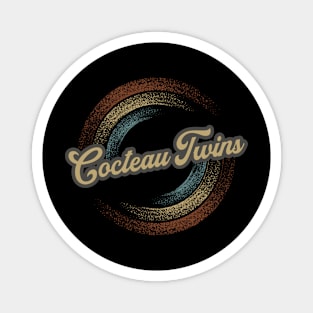 Cocteau Twins Circular Fade Magnet